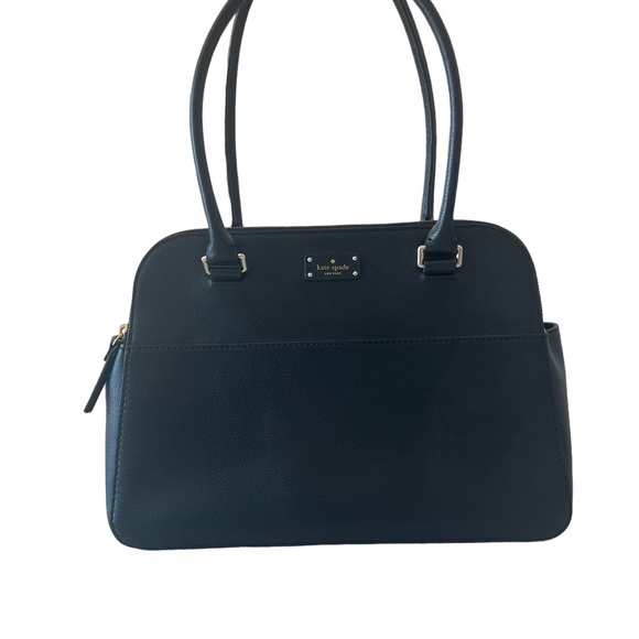 Kate Spade Terri Grove Street Structured Leather satchel W/ Gold Hardware - Picture 5 of 14